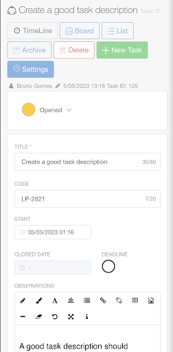 Android application TasksFlex screenshort