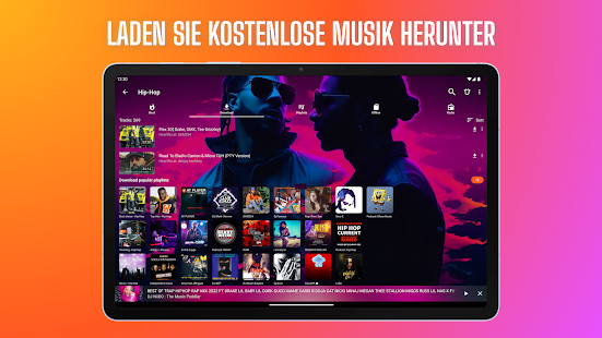 MP3-Downloader - Musikplayer Screenshot