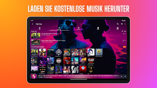 MP3-Downloader - Musikplayer Bildschirmfoto