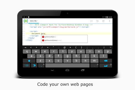 AIDE Web - Html,Css,JavaScript screenshot