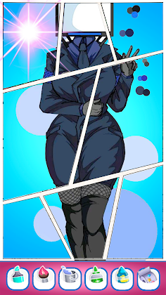 TV Woman Skibd Toilet Coloring - Screenshot 2