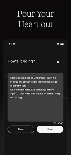 Seren: AI Chat Journal Screen 3