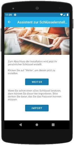 Android application sDoc Reader screenshort