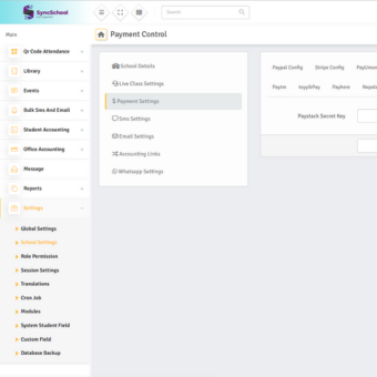 SyncSchool Screen 2