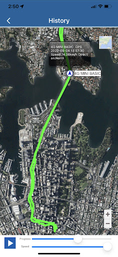 Mongoose GPS Tracking 4G Screen 3