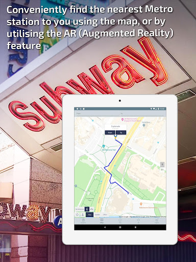 Screenshot of Singapore MRT Metro Guide