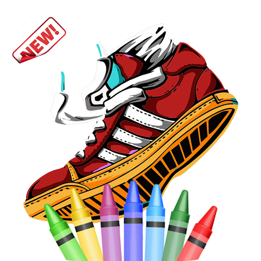 Sneaker Coloring Book - Sneaker Art