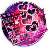 Sparkling Heart Keyboard Theme icon