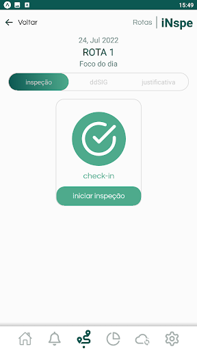 Android application iNspe EHS - Uberaba screenshort