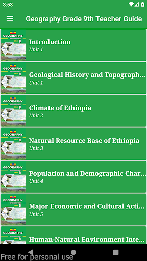 Geography 9th Teacher Guide Screen 2