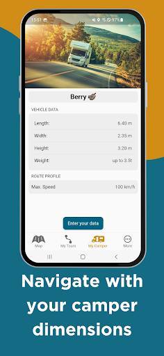 flygge: Your camper navigation Screen 3