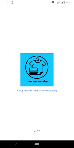 Android application BayBay Laundry screenshort