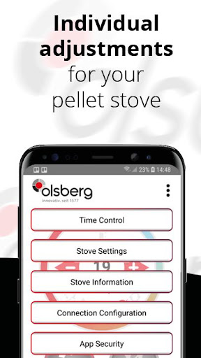PApp – Olsberg pellet stove co Screen 3