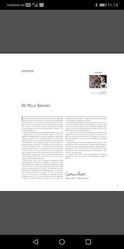 Android application Supper Magazine screenshort