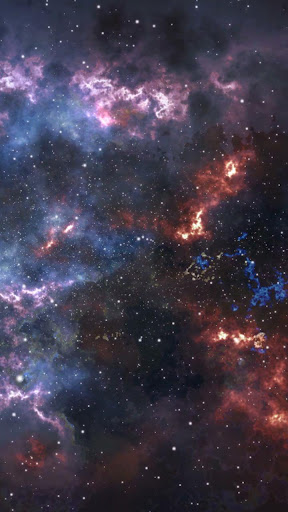 Android application milky way wallpaper screenshort