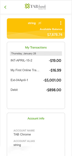 App screenshot