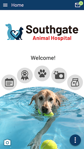 Android application Southgate Animal Hospital screenshort