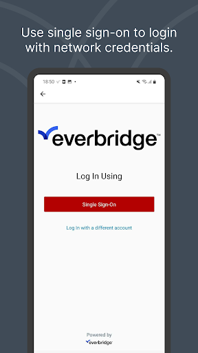 Screenshot of Everbridge
