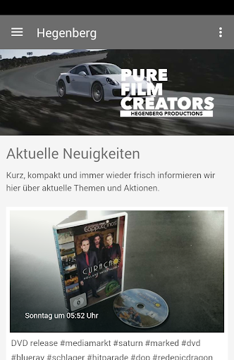 Hegenberg Productions Screenshot 1 - AppWisp.com