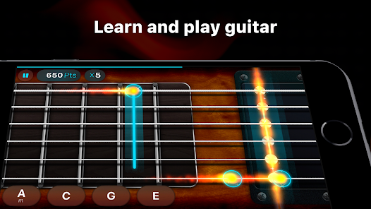 Guitar - Real games & lessons 1.39.00 APK + Mod (Unlimited money / Pro) for Android