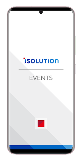 Android application iSolution Events screenshort