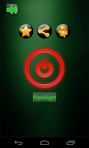 Android application Flashlight screenshort