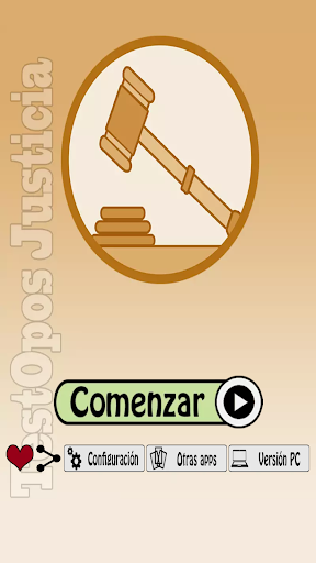 Android application TestOpos Justicia 2024 screenshort