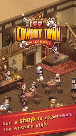 Game screenshot Cowboy Town : 1880 mod apk