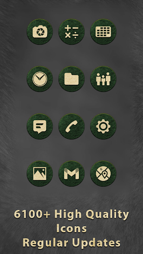 Furry Velvet Green Icons