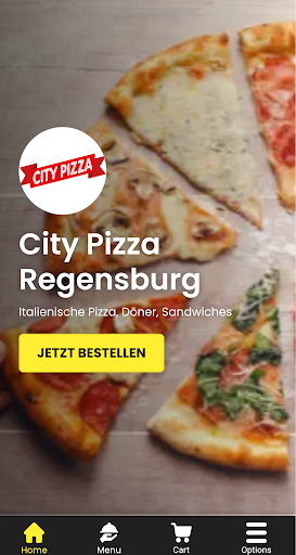 Android application City Pizza screenshort