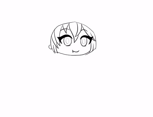 How to draw gacha life step by