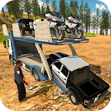 Offroad Police Pickup Truck Transport Simulator icon