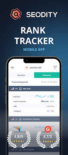 App ranking cheap tracker