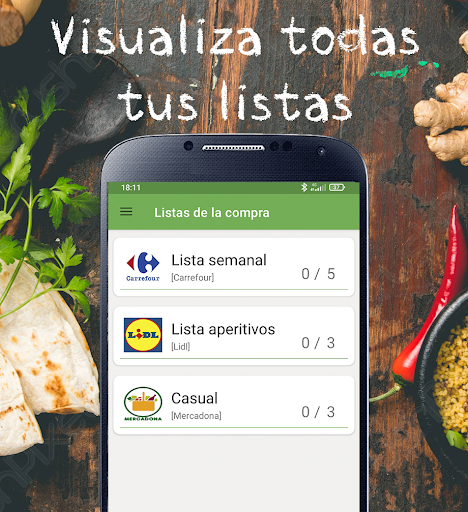 Shopping list Screen 2