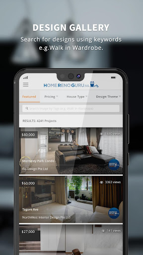 HomeRenoGuru Renovation Portal Screen 3