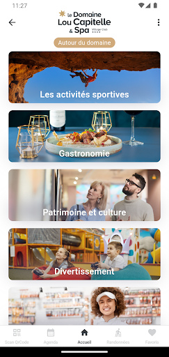 Android application Domaine Lou Capitelle (& Spa) screenshort