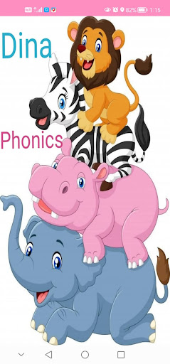 Android application Dina Phonics screenshort