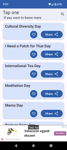 World Days Screen 2