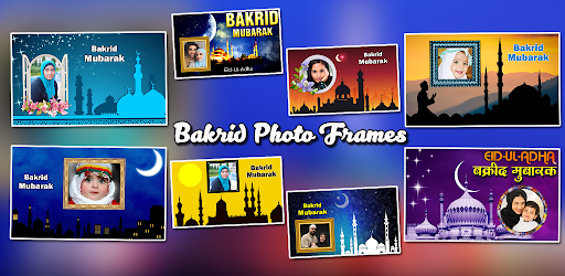 Android application Bakrid Eid Mubarak Photo Frame screenshort