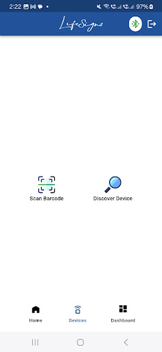 Android application LifeBolt screenshort