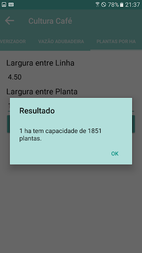 CalAgro - Calculadora Agrícola Screen 3