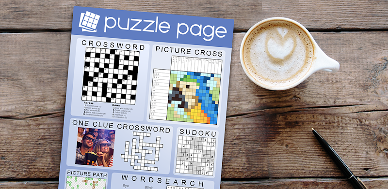 Puzzle Page - Crossword, Sudoku, Picross and more