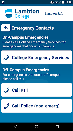 LambtonSafe Screenshot 2 - AppWisp.com