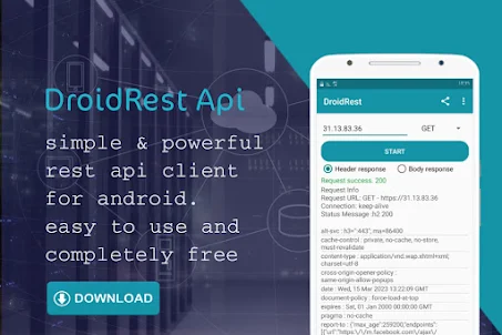 DroidRest - Rest Api Client