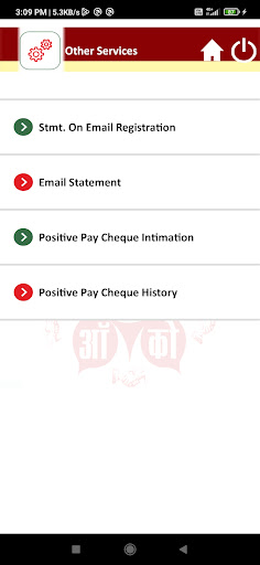 Android application Bhingar Urban Mobile Banking screenshort
