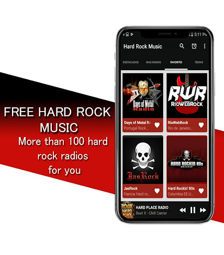 Hard Rock Music app Screen 3
