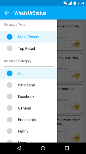 WhatsUrStatus Screen 3