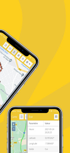 Localisermoi mobile client Screen 3