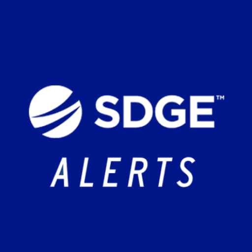 Alerts by SDG&E logo