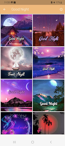Good Night Images Screen 2